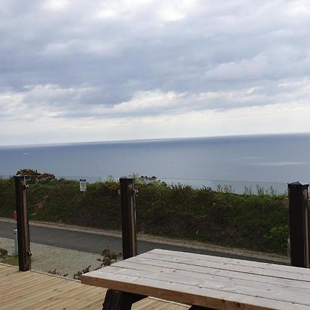 Sunset Sea View Chalet With Hot Tub Torpoint Dış mekan fotoğraf