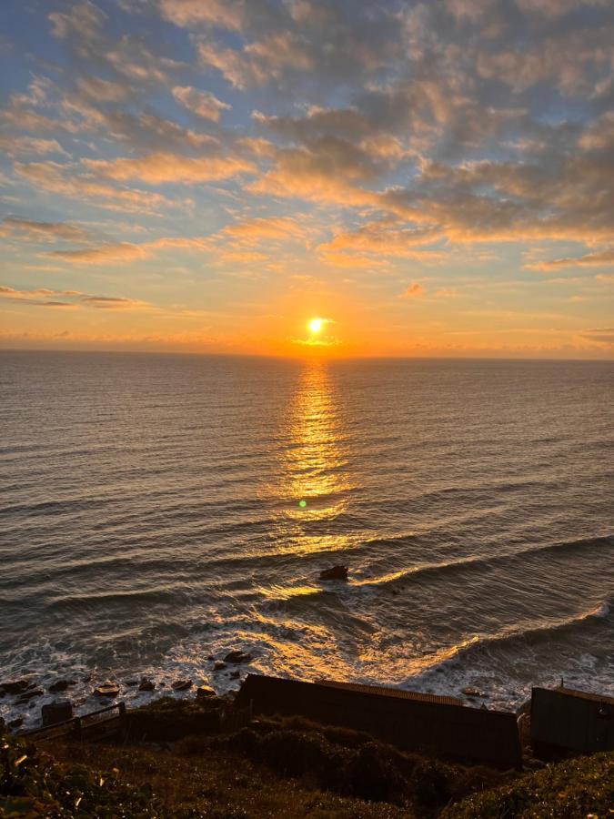 Sunset Sea View Chalet With Hot Tub Torpoint Dış mekan fotoğraf