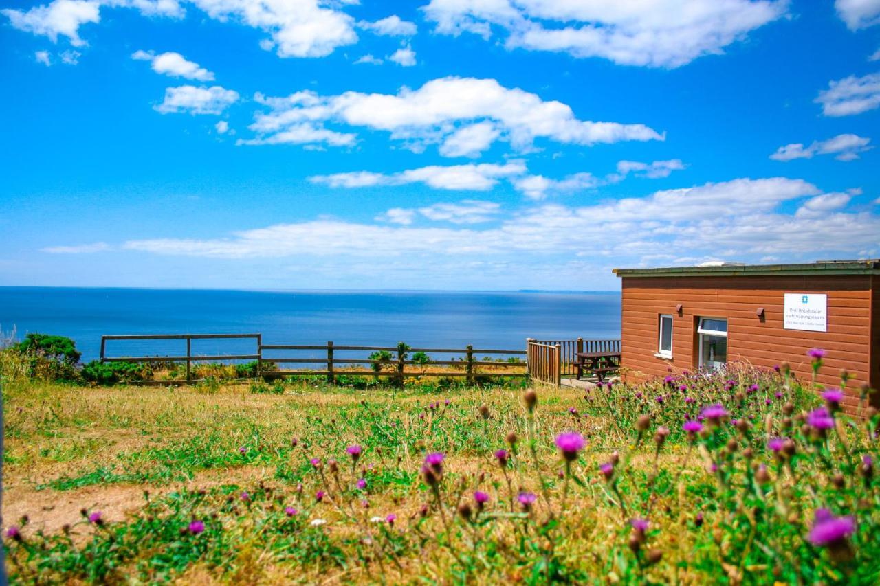 Sunset Sea View Chalet With Hot Tub Torpoint Dış mekan fotoğraf