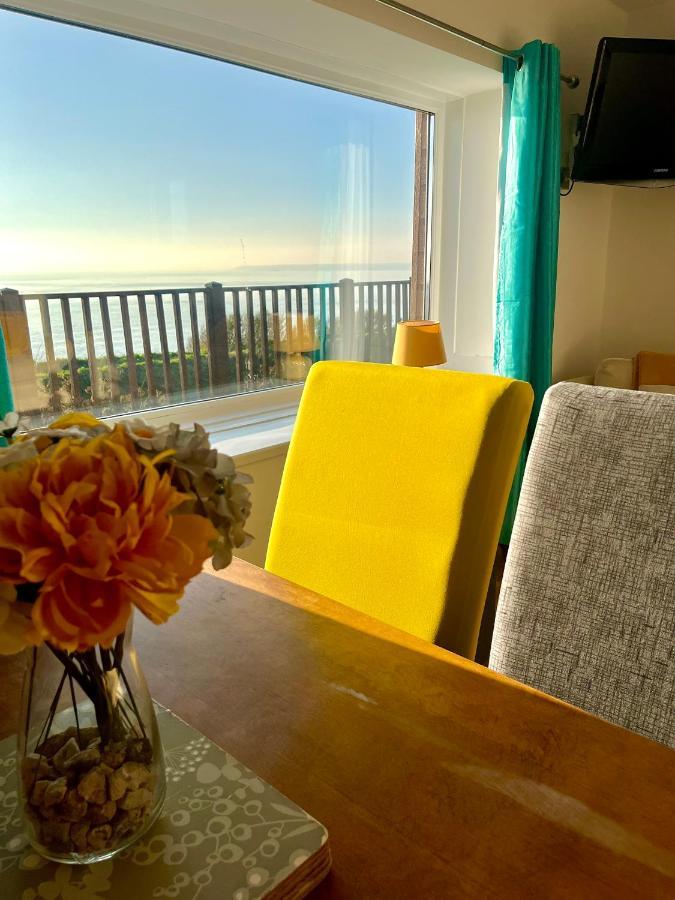 Sunset Sea View Chalet With Hot Tub Torpoint Dış mekan fotoğraf