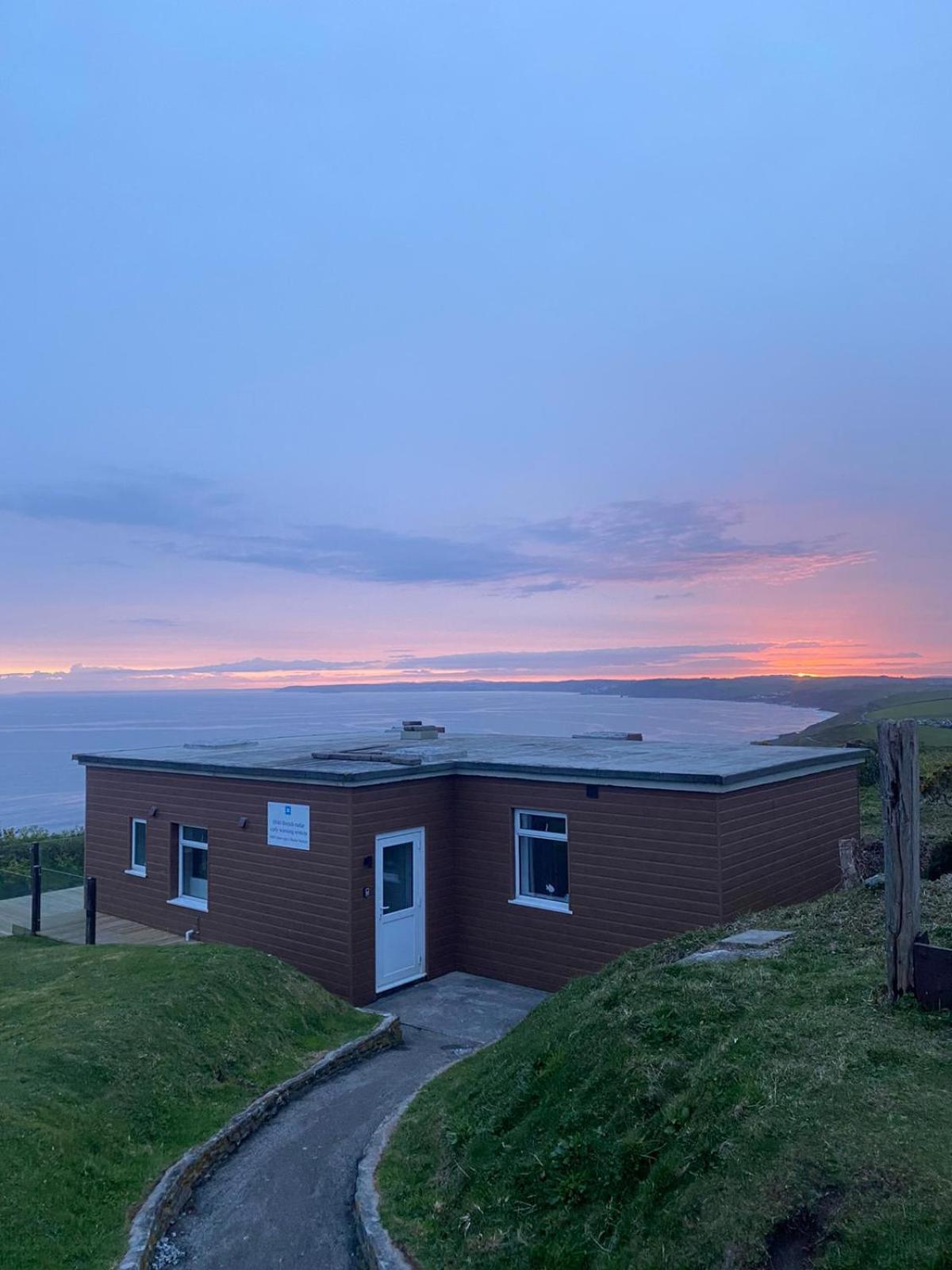 Sunset Sea View Chalet With Hot Tub Torpoint Dış mekan fotoğraf